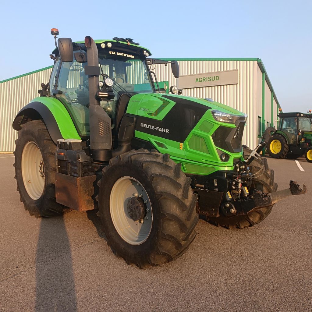 E-FARM: Deutz-Fahr 7250 Agrotron TTV - Tractor - id GCTLBHA - €120,000 - Year of construction: 2022 - Engine hours: 1,687,Engine power (HP): 247,France