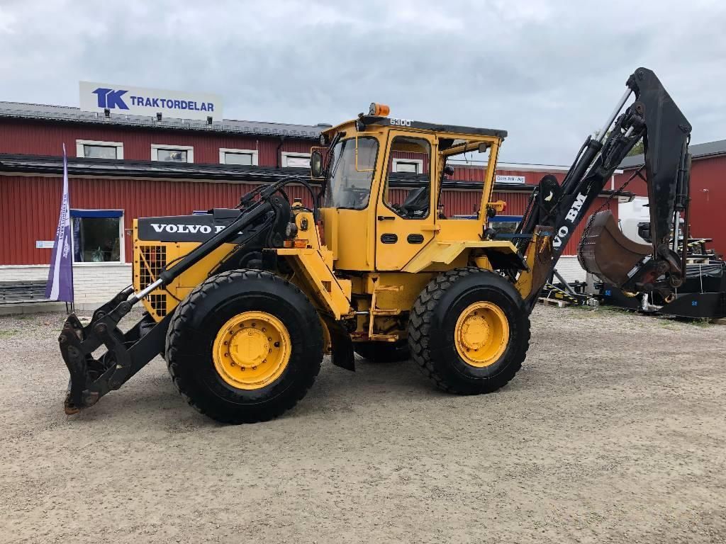 E-FARM: Volvo BM 6300 dismantled: only spare parts - Tractopelle - id HQEEUTK - Suède