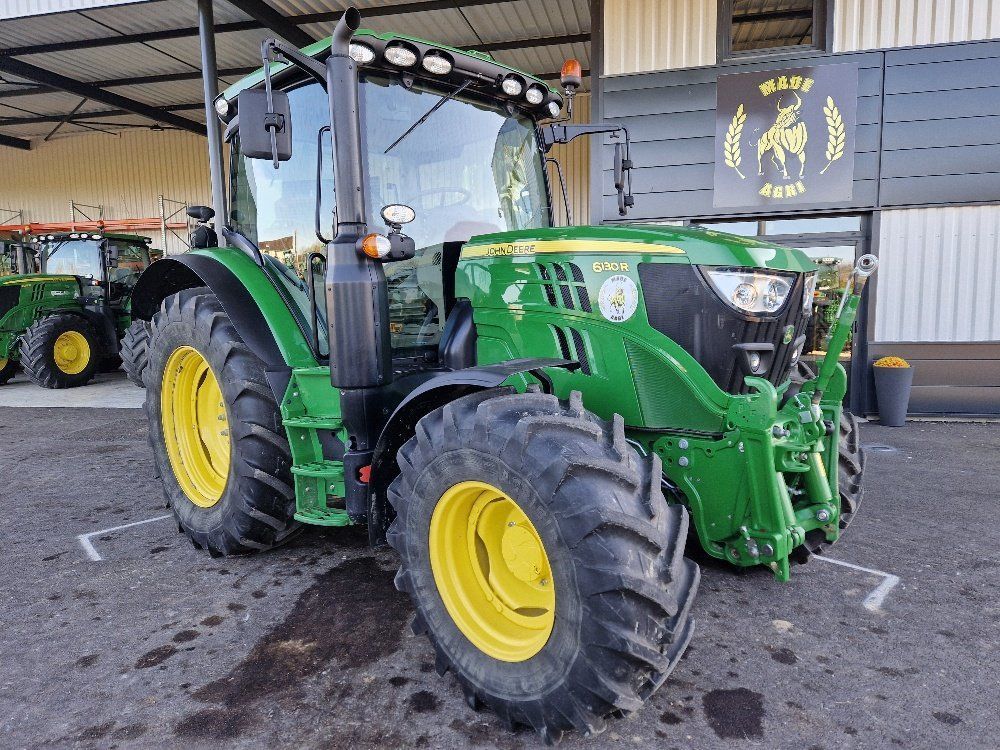 E-FARM: John Deere 6130 R - Tractor - id I18H1PH - €86,000 - Year of construction: 2018 - Engine hours: 1,460,Engine power (HP): 130,France