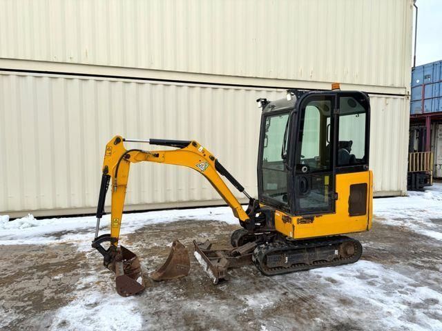 JCB 16c-1 /2022 bj/1.397 h/verbr. laufwerk/2xlöffel Mini excavator €14,900