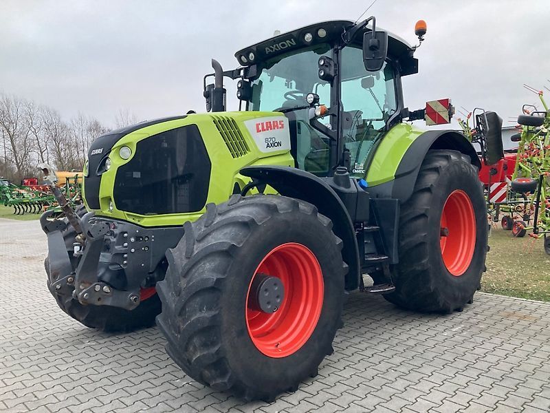 E-FARM: Claas Axion 870 CMATIC - Τρακτέρ - id PPLD5F6 - 79.000 € - Χρονία: 2017 - Μετρητής ωρών: 5.990,Ισχύς κινητήρα: 284,Γερμανία