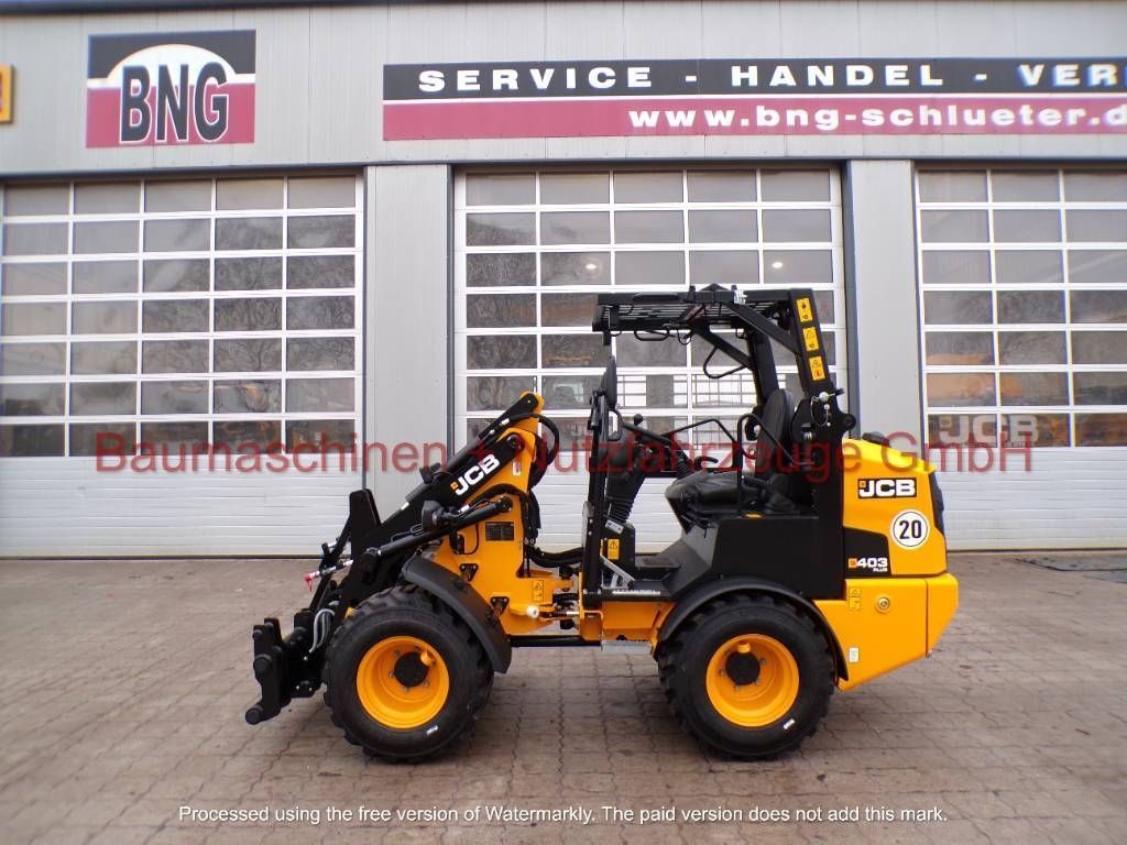 JCB 403 plus klappdach neu Ładowarka kołowa