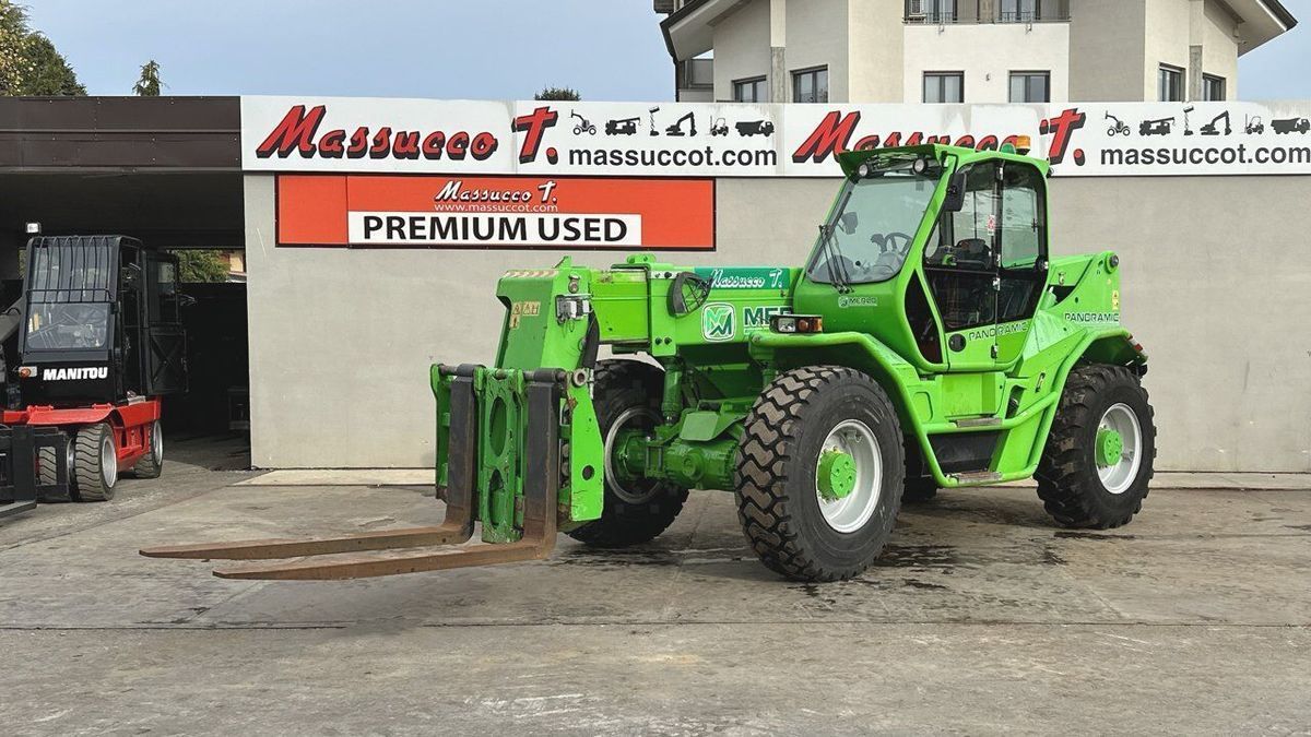 E-FARM: Merlo p120.10 hm - Chargeur télescopique  - id STKCAXE - 95 000 € - Année: 2015 - Lecture du nombre d'heure: 4 150,Italie