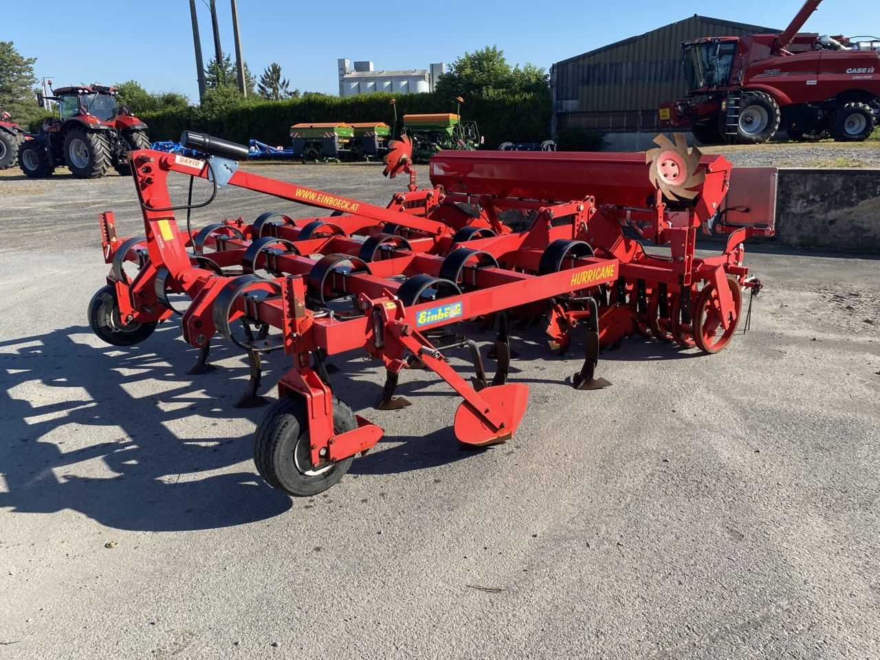 Einböck hurricane 300 n + drillbox 300 cultivator €12,500