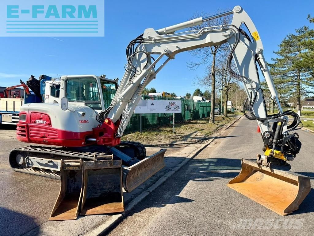 Takeuchi tb290-2 - 8.4t + engcon rototilt - 3784h - incl. 4 Mini excavator €68,950