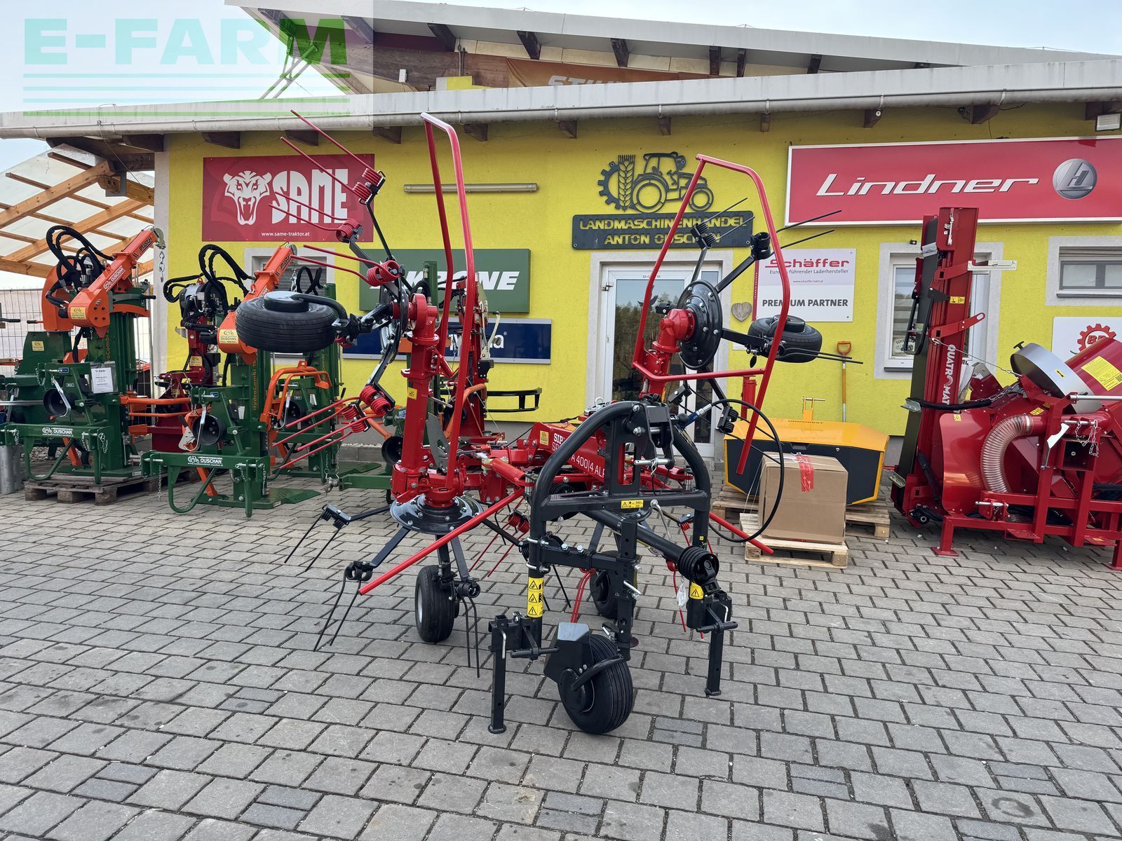 SIP spider 400/4 alp kreiselzettwender Karuzelowy przetrząsacz do siana 6467 €