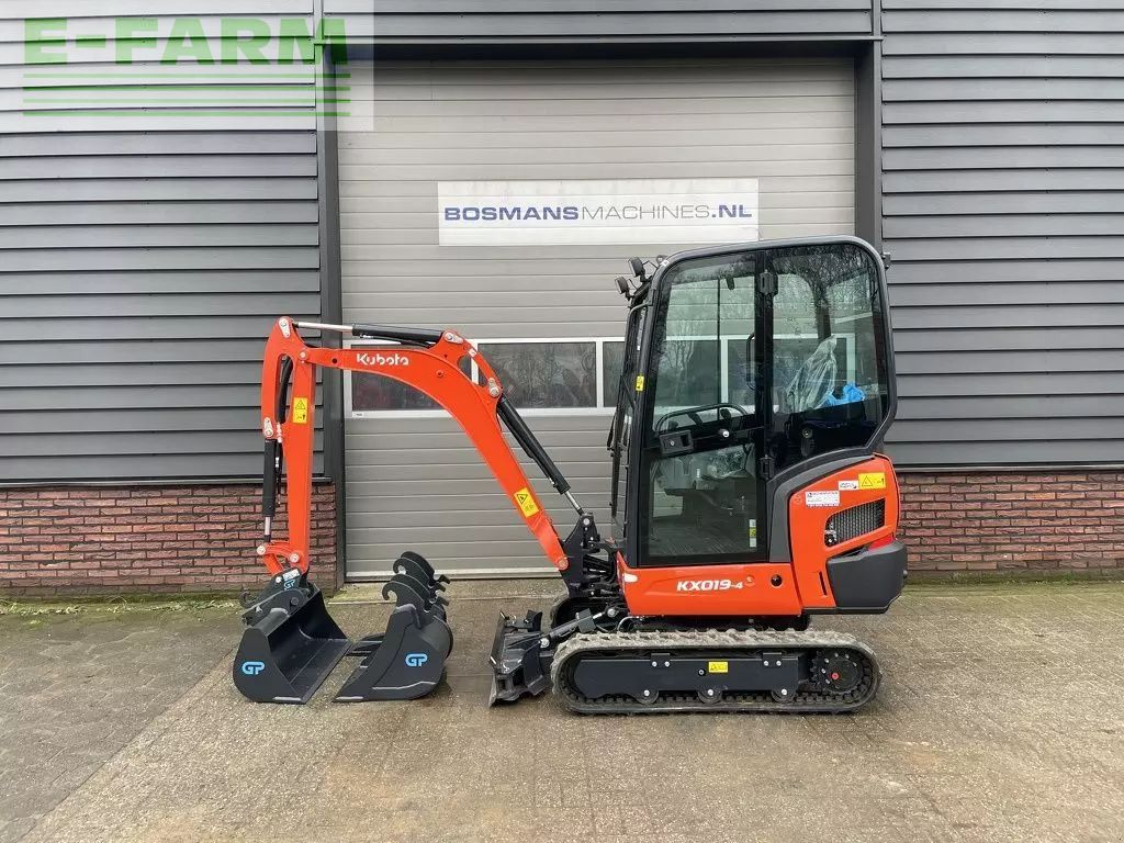 Kubota kx019 minigraver nieuw &euro;440 lease Mini excavator €29,500