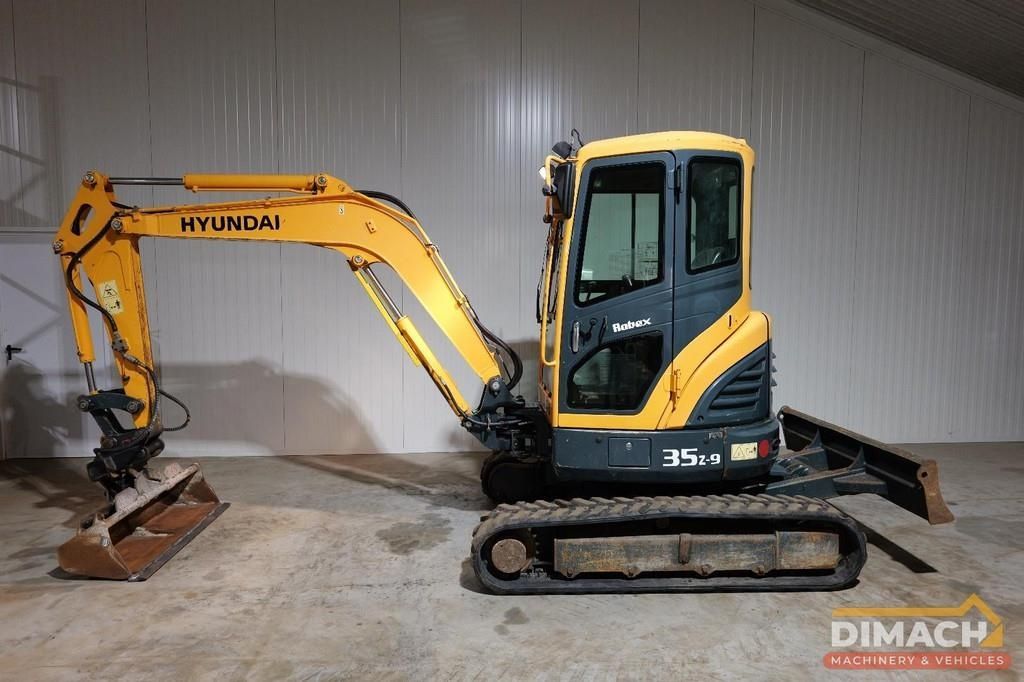 HYUNDAI robex35z-9 robex 35z-9 - 3650 kg - air conditionin Мини-экскаватор 17 450 €