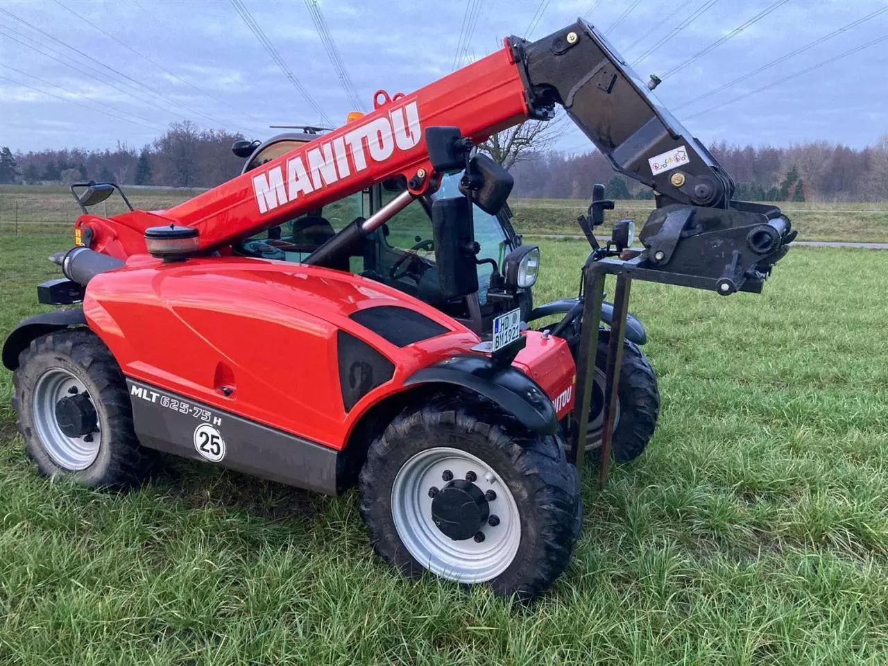 Manitou mlt625-75 h Telehandler €42,000