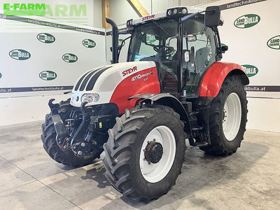 E-FARM: Steyr Profi 4110 CVT - Τρακτέρ - id CQ2YKQY - 74.248 € - Χρονία: 2014 - Μετρητής ωρών: 2.350,Ισχύς κινητήρα: 130,Αυστρία