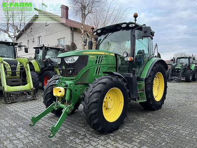 E-FARM: John Deere 6105 R - Τρακτέρ - id DDVFCQT - 41.922 € - Χρονία: 2014 - Μετρητής ωρών: 6.400,Ισχύς κινητήρα: 105,Πολωνία