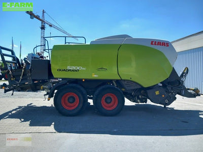 E-FARM: Claas Quadrant 5200 RC - Baler - id 9LM7ZGL - €89,000 - Year of construction: 2018 - Total number of bales produced: 40,583,Germany