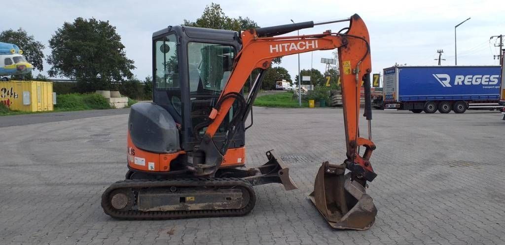 E-FARM: minikoparka gąsienicowa hitachi zx 29 u-3 clr - Mini