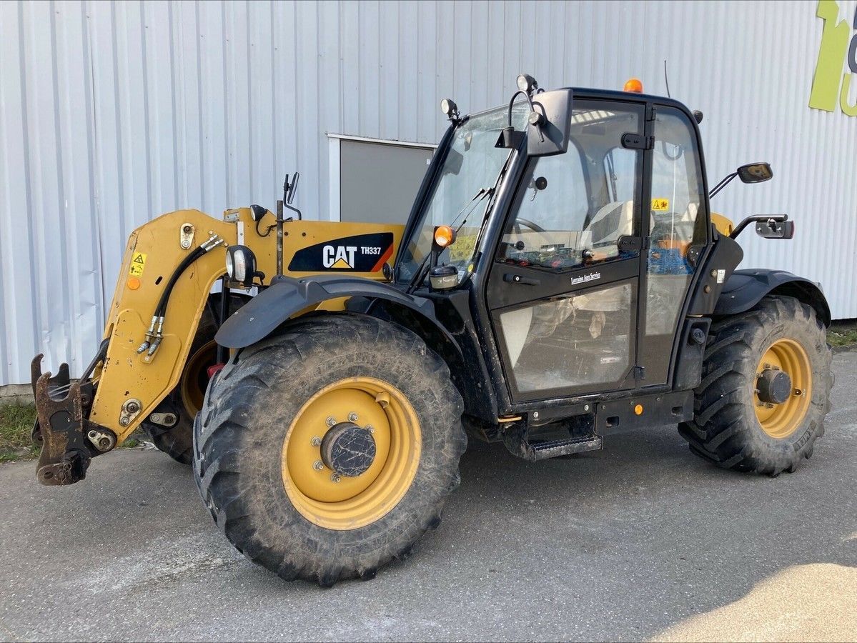 E-FARM: Caterpillar th 337 - Telehandler - id SPVEYUN - €39,000 - Year of construction: 2014 - Engine hours: 3,210,France