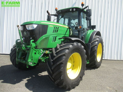 E-FARM: John Deere 6155 M - Traktor - id 7YH5EGM - 74.800 € - Baujahr: 2019 - Abgelesene Motorstunden: 2.957,Motorleistung (PS): 155,Frankreich