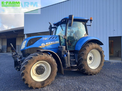 E-FARM: New Holland T7.210 - Tractor - id SRH4HQL - €69,000 - Year of construction: 2019 - Engine hours: 3,970,Engine power (HP): 165,France