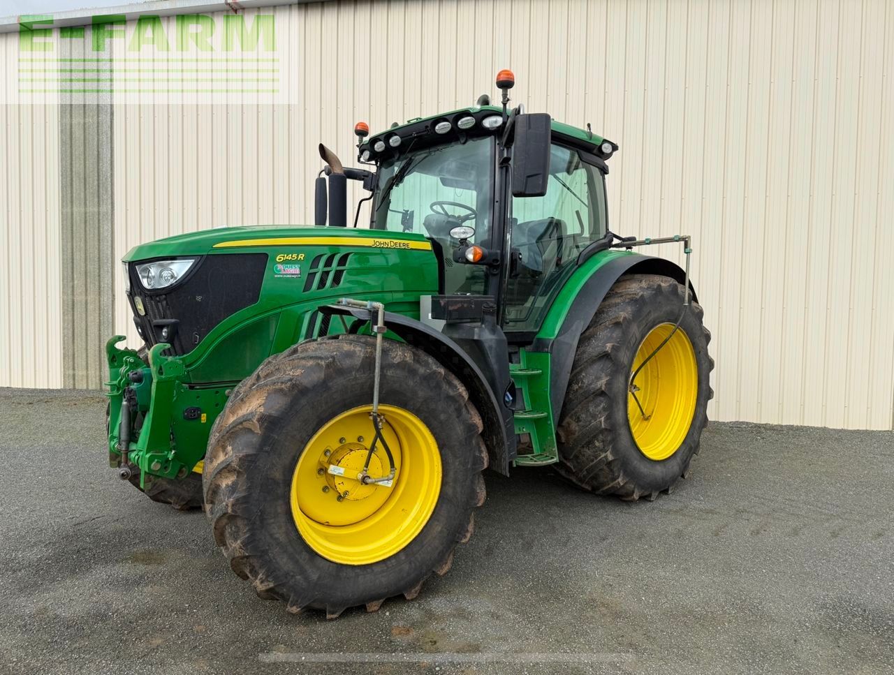 John Deere 6145 R Tractor €65,000