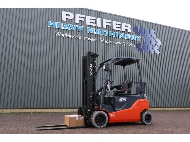 TOYOTA 8fbm20t valid inspection, *guarantee! electric, 47 Вилочный погрузчик 21 500 €