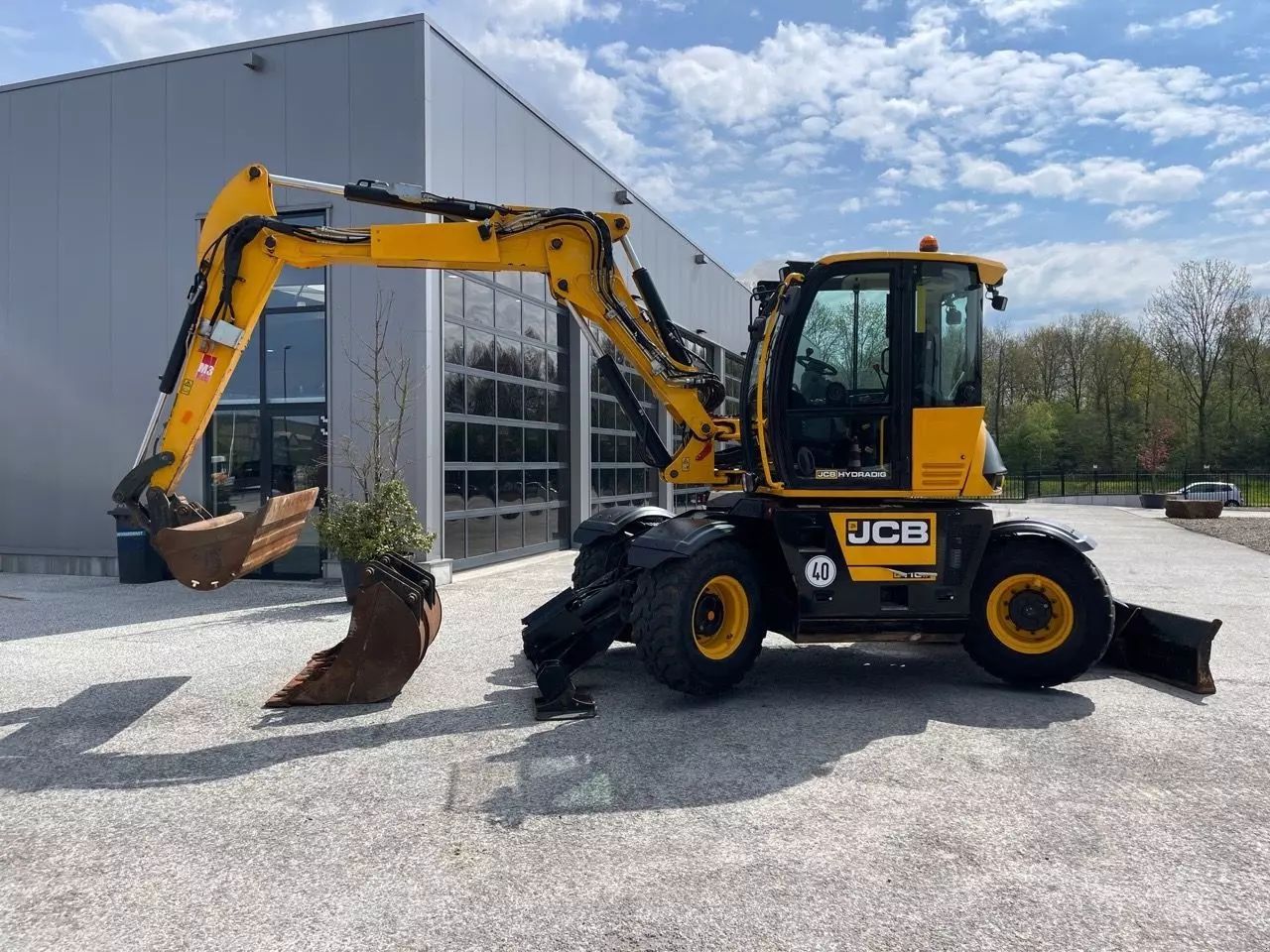 JCB hydradig 110w Excavadora 66.500 €