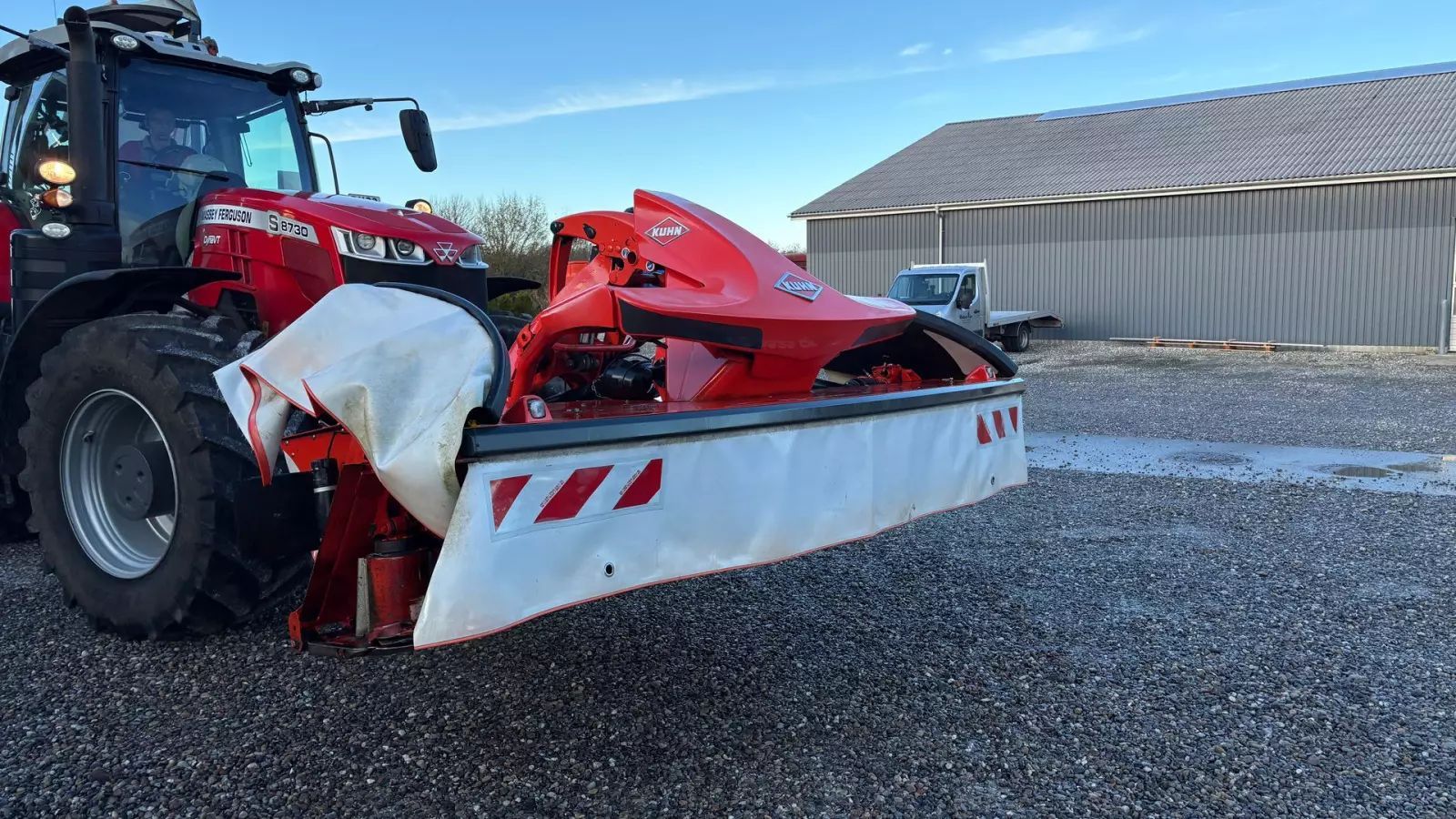 Kuhn fc10030 + fc3525f skårlægger med stål finger crimper Segadora 46.836 €