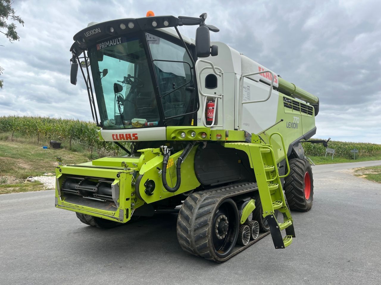 E-FARM: Claas Lexion 770 - Κομπίνα - id ITRC9RX - Χρονία: 2018 - Μετρητής ωρών: 1.806,Ισχύς κινητήρα: 577,Γαλλία