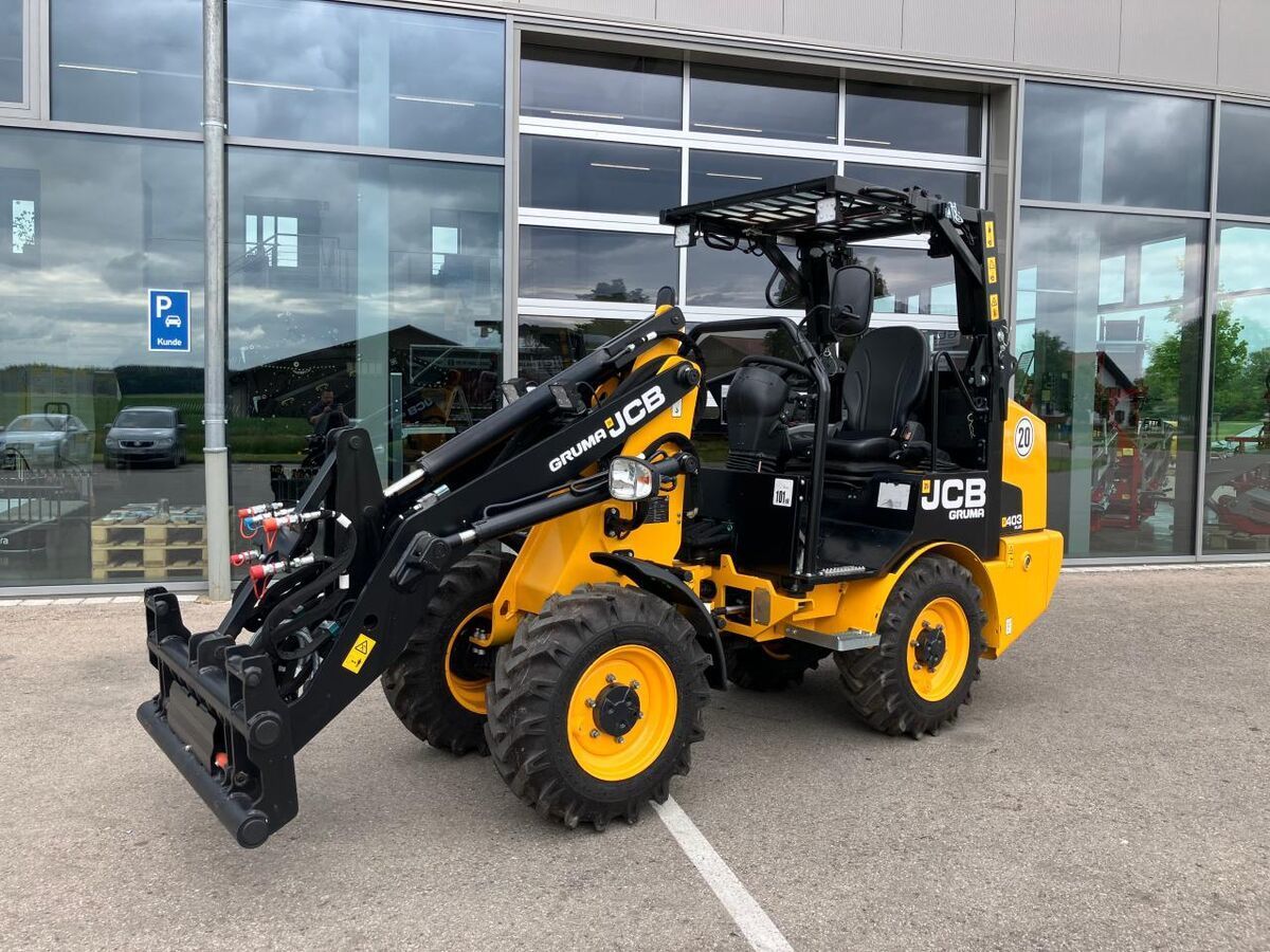 E-FARM: JCB 403 plus agri hl - Wheel loader - id IQRXJAY - Year of construction: 2023 - Engine hours: 9,Engine power (HP): 49,Germany