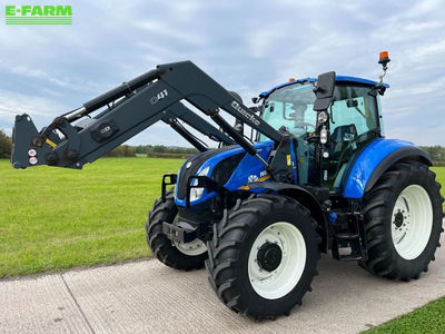 E-FARM: New Holland T5.120 - Tractor - id EJIV4AC - €65,872 - Year of construction: 2021 - Engine hours: 1,270,Engine power (HP): 115,United Kingdom