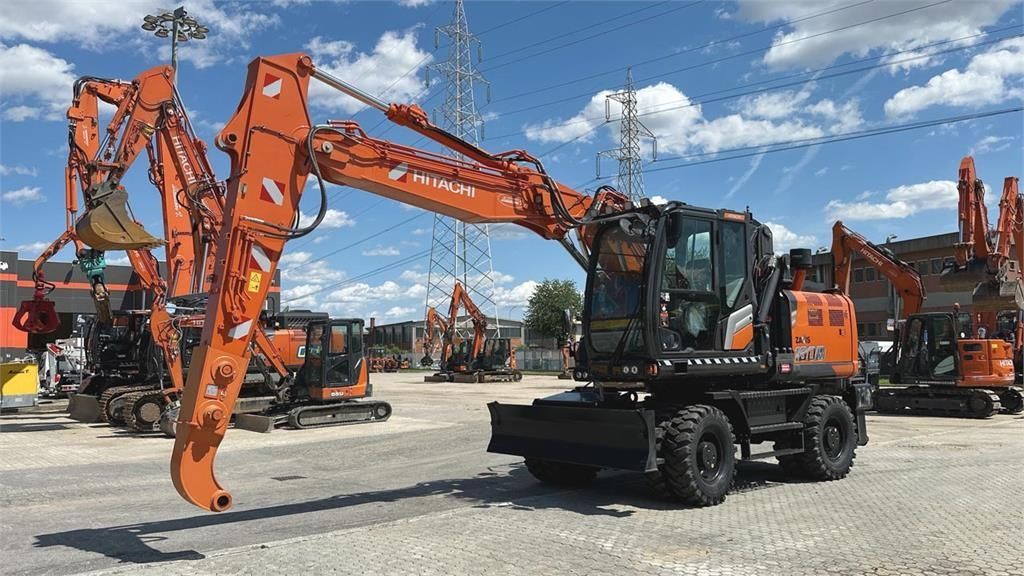 E-FARM: Hitachi zx175w-7 - Wheeled excavator - id VMELU8B - Year