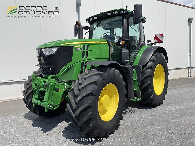 E-FARM: John Deere 6250 R - Tractor - id JZUDEHK - €147,350 - Year of construction: 2022 - Engine hours: 2,563,Engine power (HP): 250,Germany