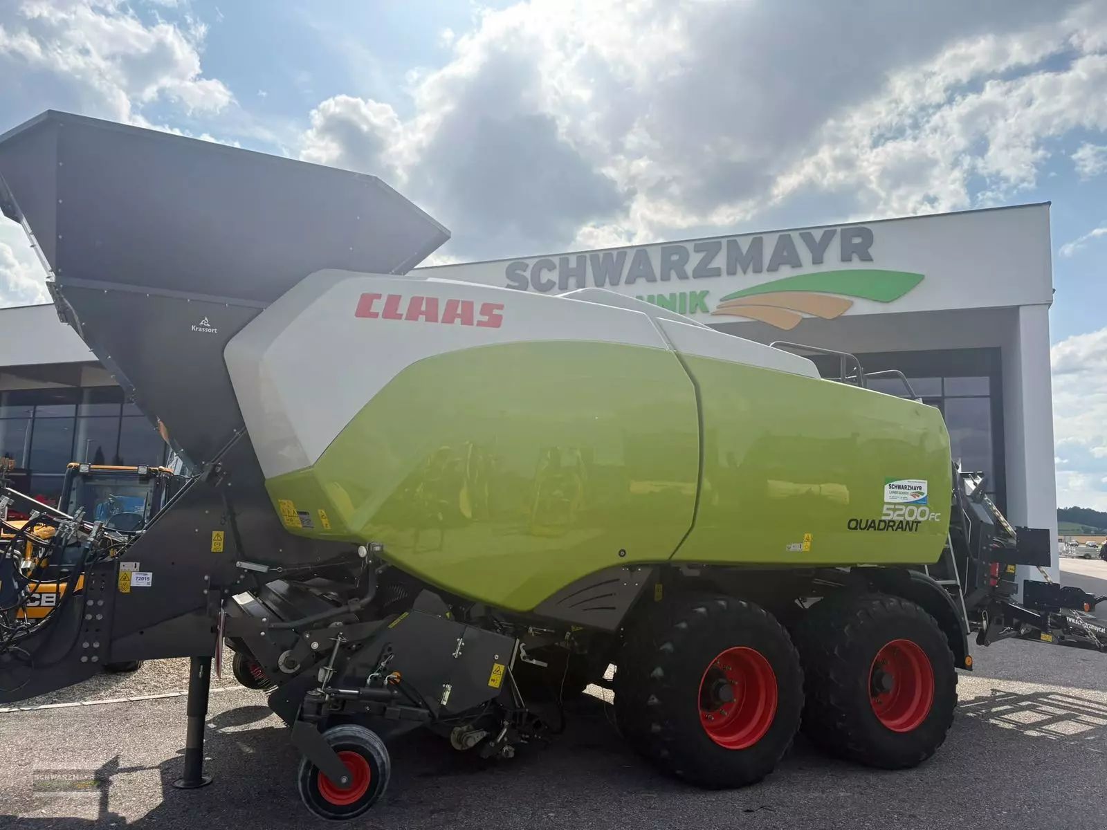 Claas Quadrant 5200 FC Ballenpresse 114.082 €