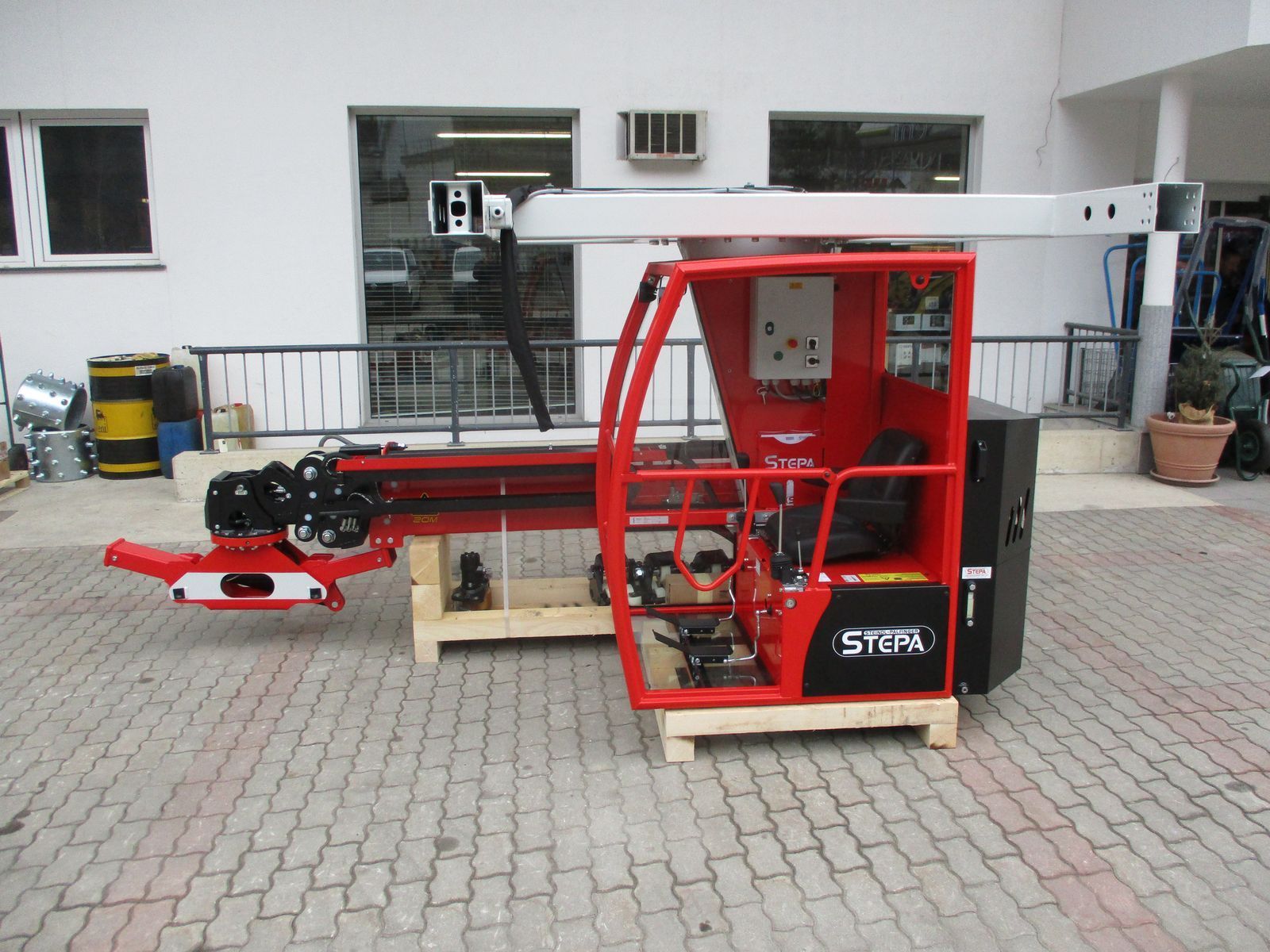 STEPA heukran h60.96b 3-fach rw 9,6m rotator ölkühler Foraging equipment other