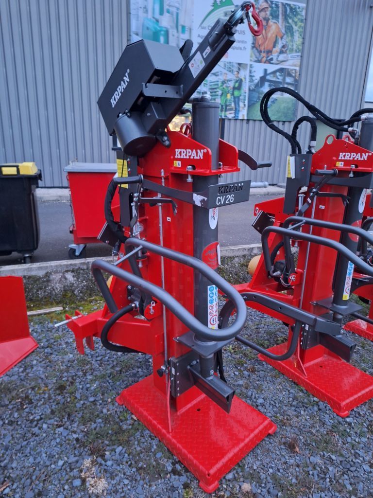 Krpan 723cv26kthpro +treuil hydr Säge und Spalter 7.500 €