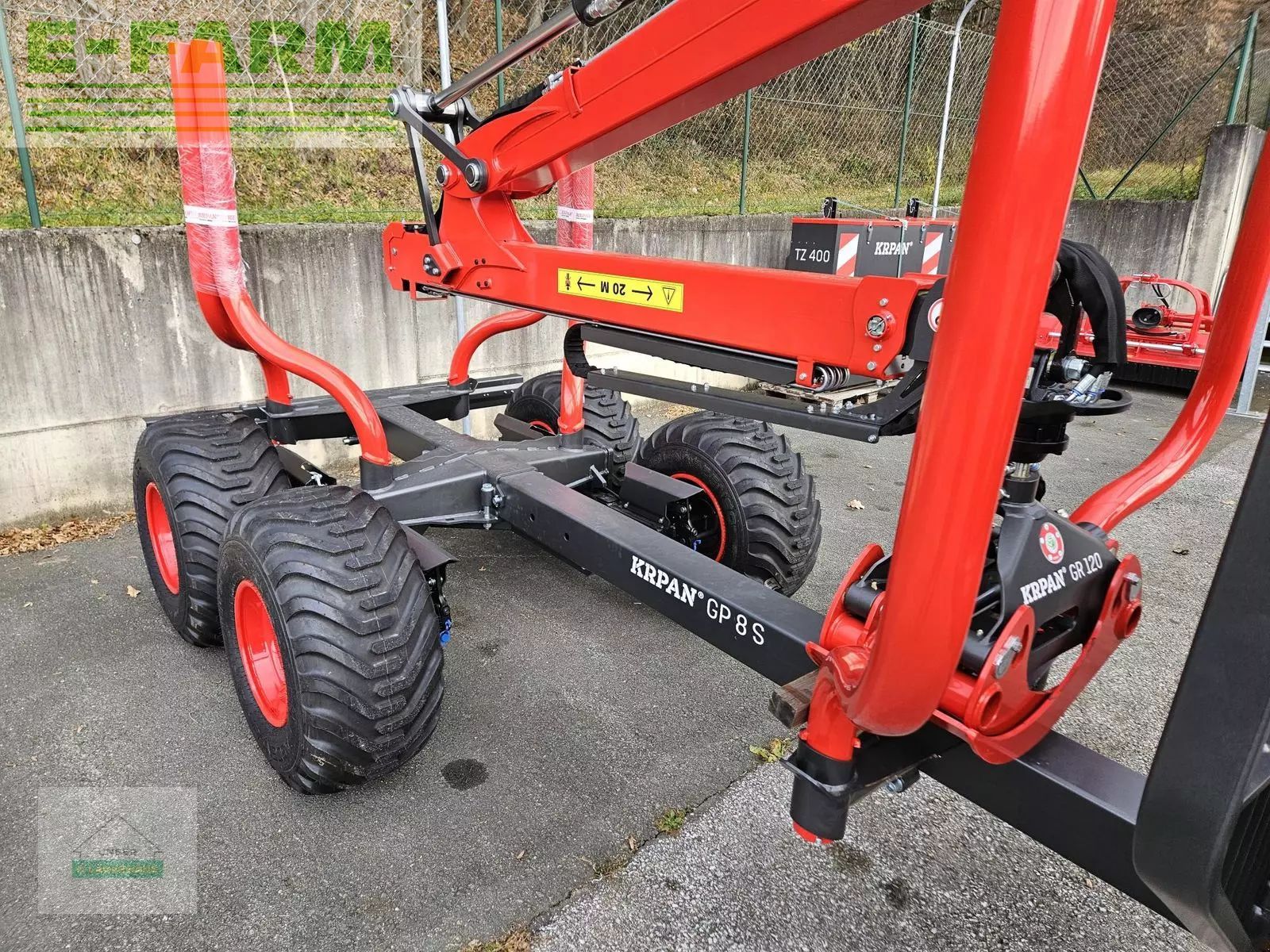 Krpan gp 8s Remolque forestal 21.250 €