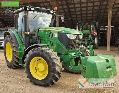 E-FARM: John Deere 6140 R - Tractor - id C7NB8RT - €59,000 - Year of construction: 2013 - Engine hours: 3,450,Engine power (HP): 138,France