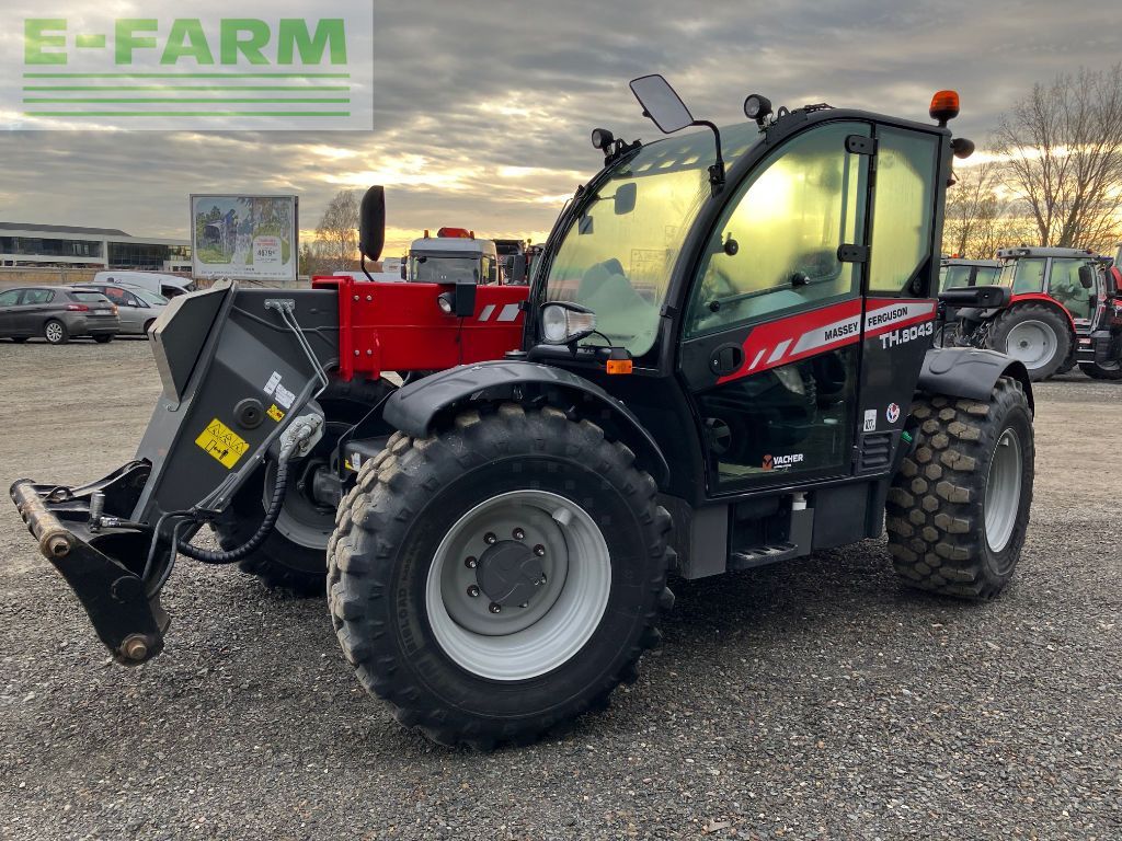 E-FARM: Massey Ferguson th 8043 - Teleskoplader - id GMIGIEG - 89.500 € - Baujahr: 2022 - Abgelesene Motorstunden: 1.450,Motorleistung (PS): 130,Frankreich
