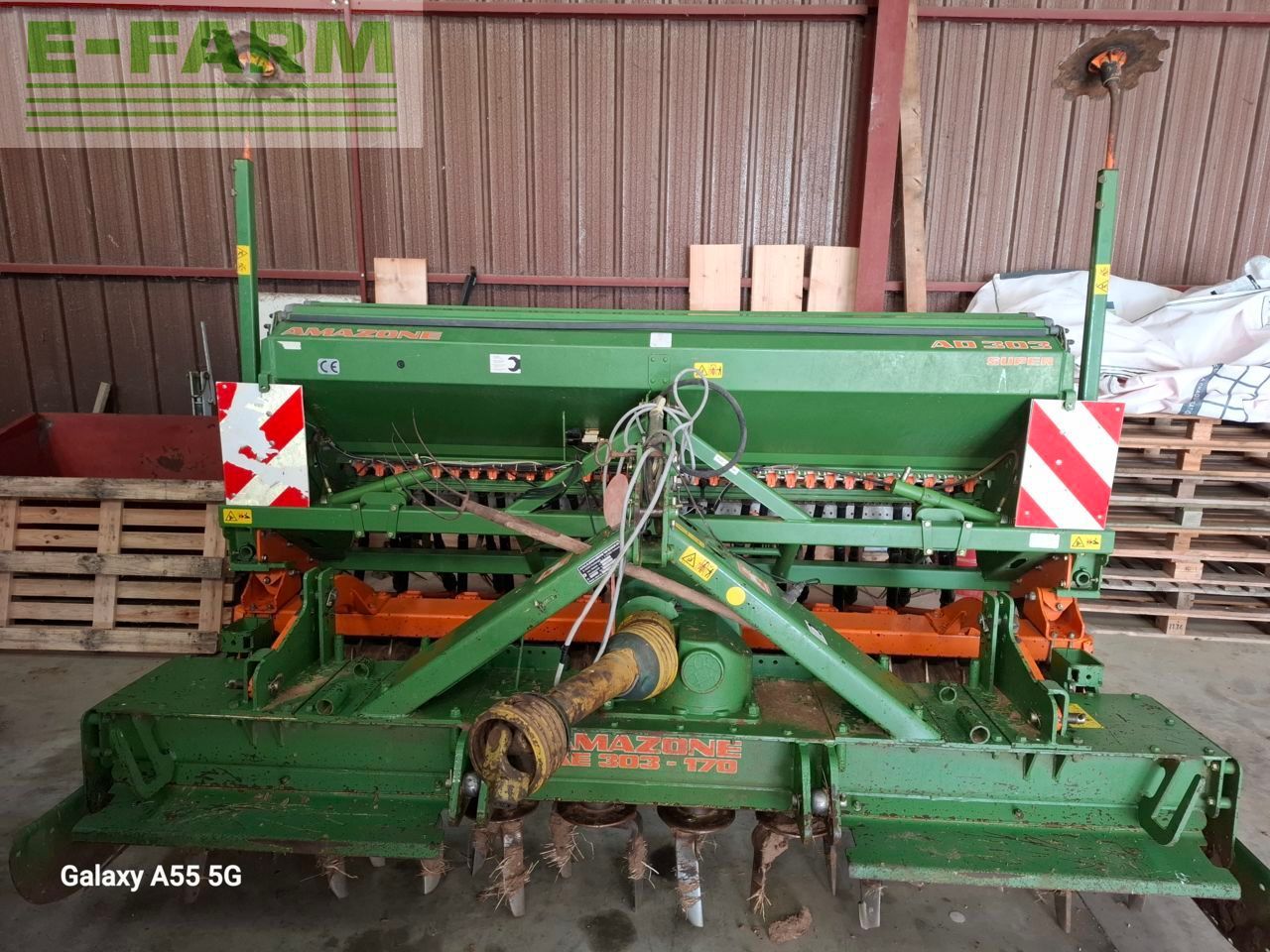 Amazone AD303 + KE303 170 Kombinacja uprawowo-siewna 12 500 €