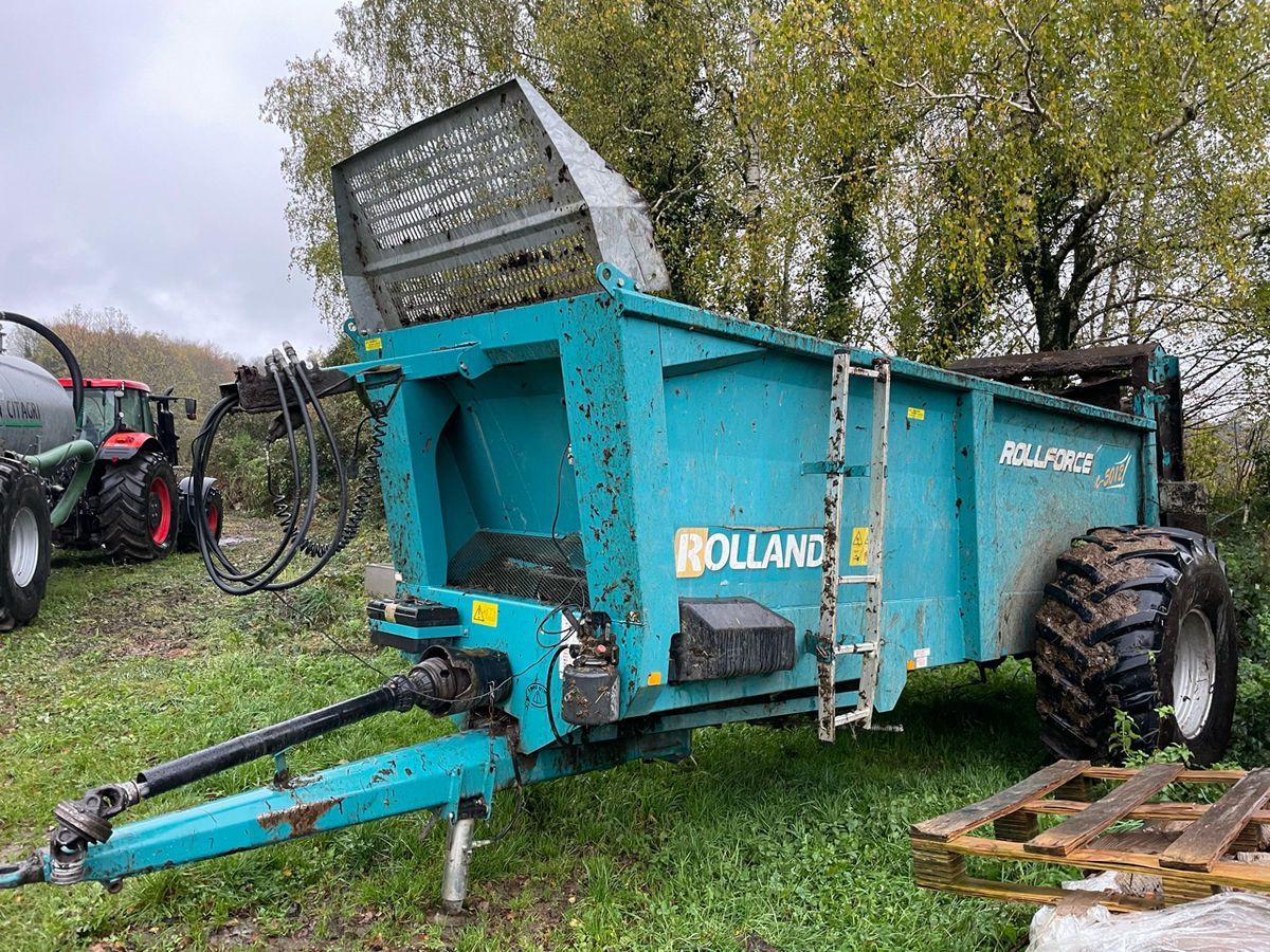 E-FARM: Rolland rollforce-compact 5012 - Trágya- és komposztszórók - id GZV3X18 - 17 000 EUR - Gyártási év: 2017 - Franciaország
