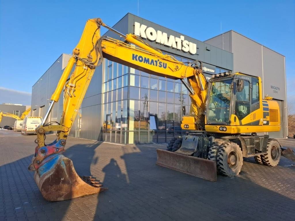 KOMATSU pw160-11 Τροχοφόρος εκσκαφέας