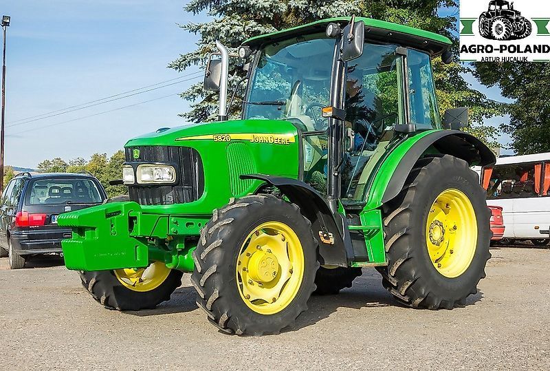 E-FARM: John Deere 5820 - Tracteur - id FQMGQFP - 27 500 € - Année: 2008 - Lecture du nombre d'heure: 5 160,Puissance du moteur (chevaux): 88,Pologne
