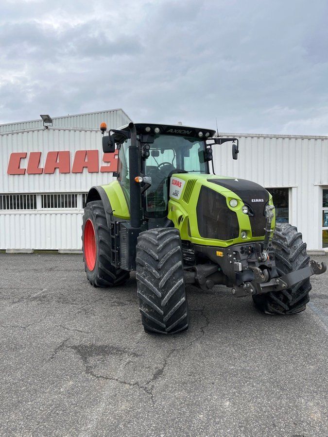 E-FARM: Claas Axion 800 - Трактор - id KKGLYQN - 82 000 € - Година на построяване: 2016 - Работни часове на двигателя: 2376,Мощност на двигателя (HP): 205,Франция