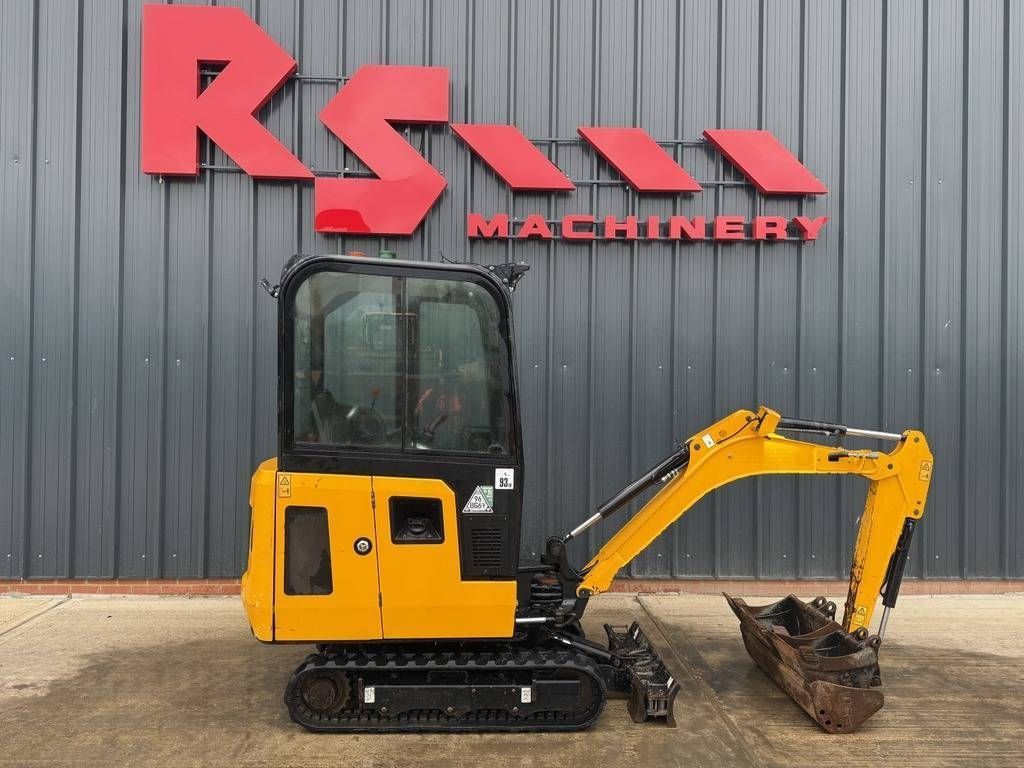 JCB 16 c-1 1.7t mini excavatror with 3 buckets Mini-pelle 15 367 €