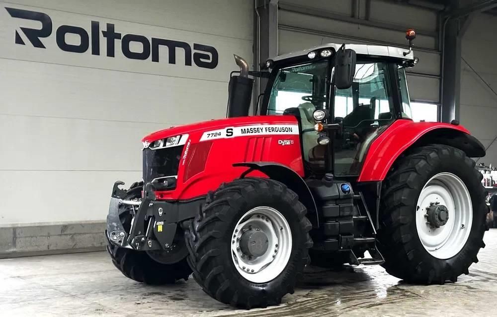 E-FARM: Massey Ferguson 7724S - Traktor - id N1IFGRN - 83.951 € - Baujahr: 2019 - Abgelesene Motorstunden: 3.518,Motorleistung (PS): 240,Polen