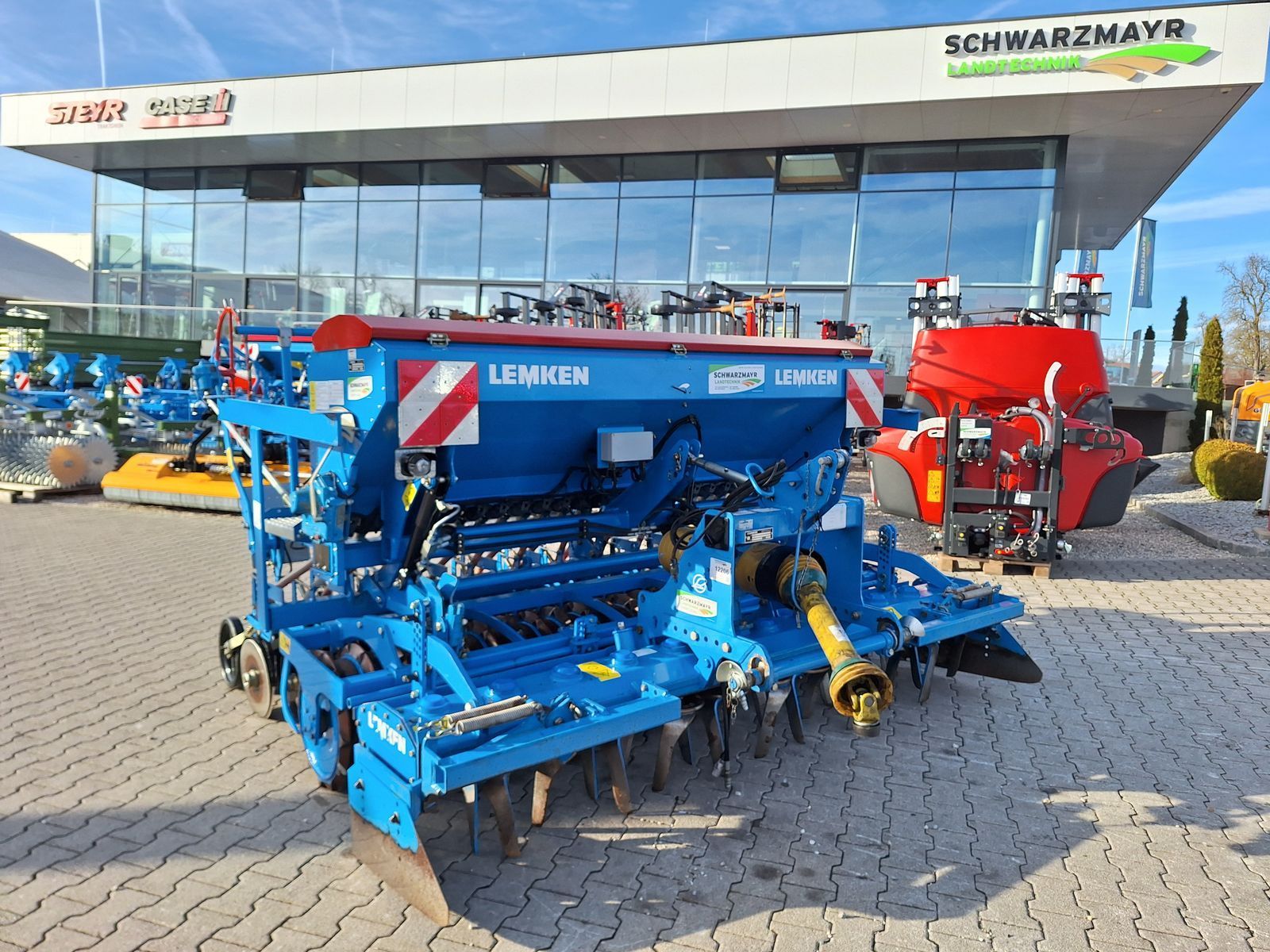 E-FARM: Lemken zirkon 8 + saphir 7 - Vetőgép kombináció - id 4GPEPKG - 26 625 EUR - Gyártási év: 2009 - Ausztria