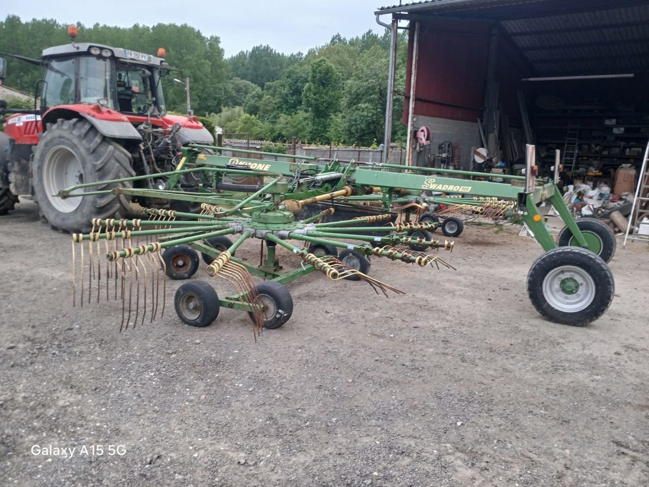 Krone Swadro 900 Karuzelowy przetrząsacz do siana 7800 €
