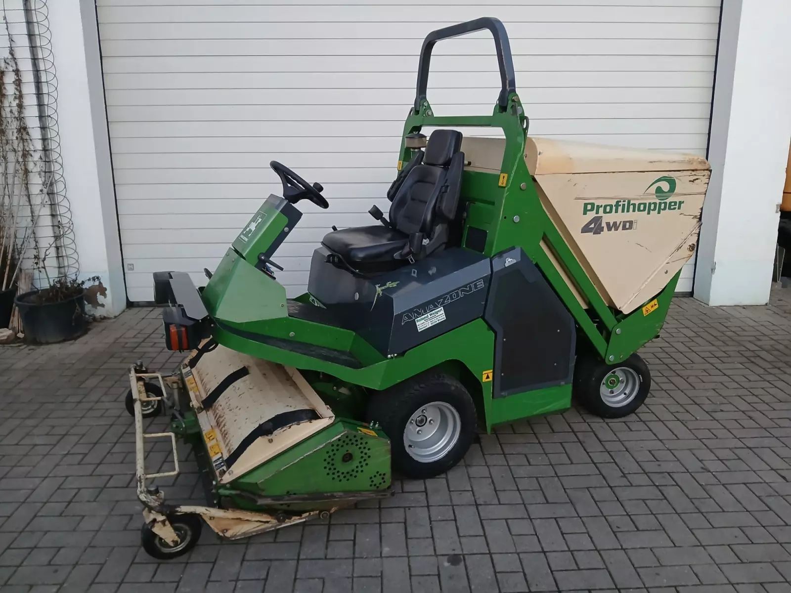 Amazone profihopper ph 125 Rasenmäher 12.500 €