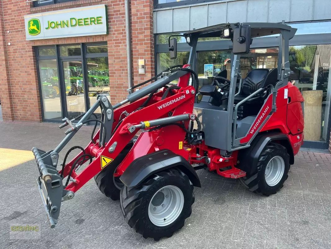 E-FARM: Weidemann 1390 - šarnyrinis krautuvas - id ZYHB4TZ - 37 950 € - Gamybos metai: 2021 - Variklio darbo valandos: 1 255,Variklio galia (AG): 45,Vokietija