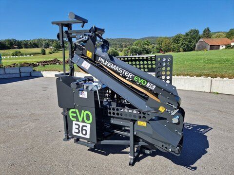 E-FARM: Pilkemaster evo 36 10to 36cm stammheber 4m förderband - Säge und Spalter - id GMDMKMY - Baujahr: 2025 - Deutschland