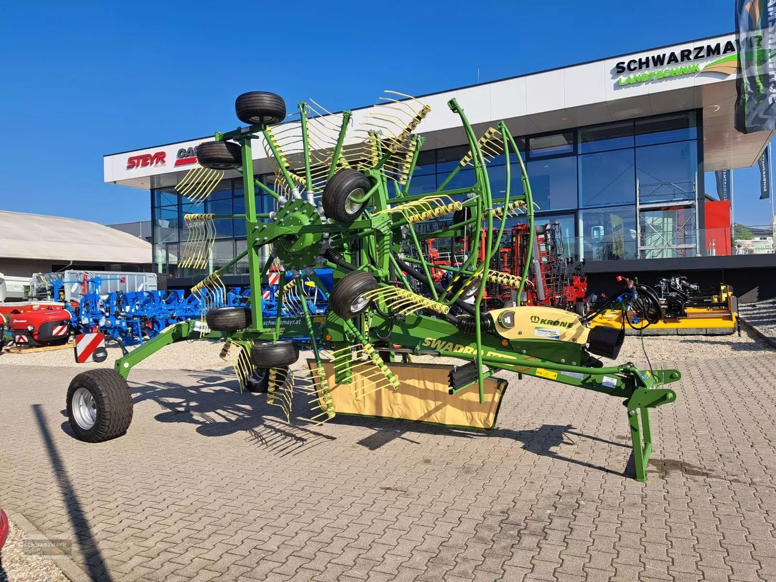 E-FARM: Krone Swadro TC 880 - Rake - id NUMYDGE - Year of construction: 2023 - Austria