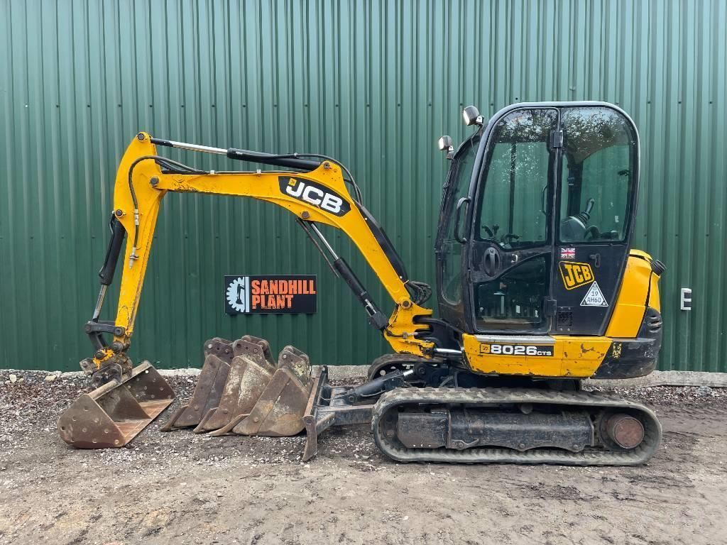JCB 8026 cts Minikoparka 15 424 €