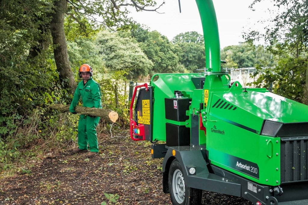 Greenmech arborist200 vermietung wood_chipper_grinder €16,471